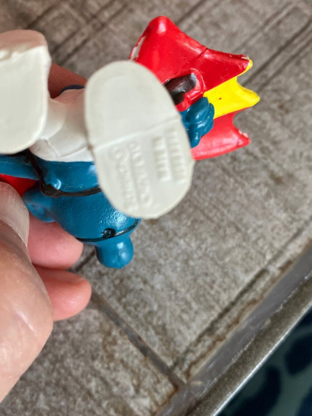 Vintage Smurf Figures 1975-1981 PEY0 Set of 5 - Picture 12 of 12
